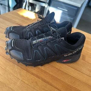 Salomon Men's Black Speedcross 4 Trail Shoes